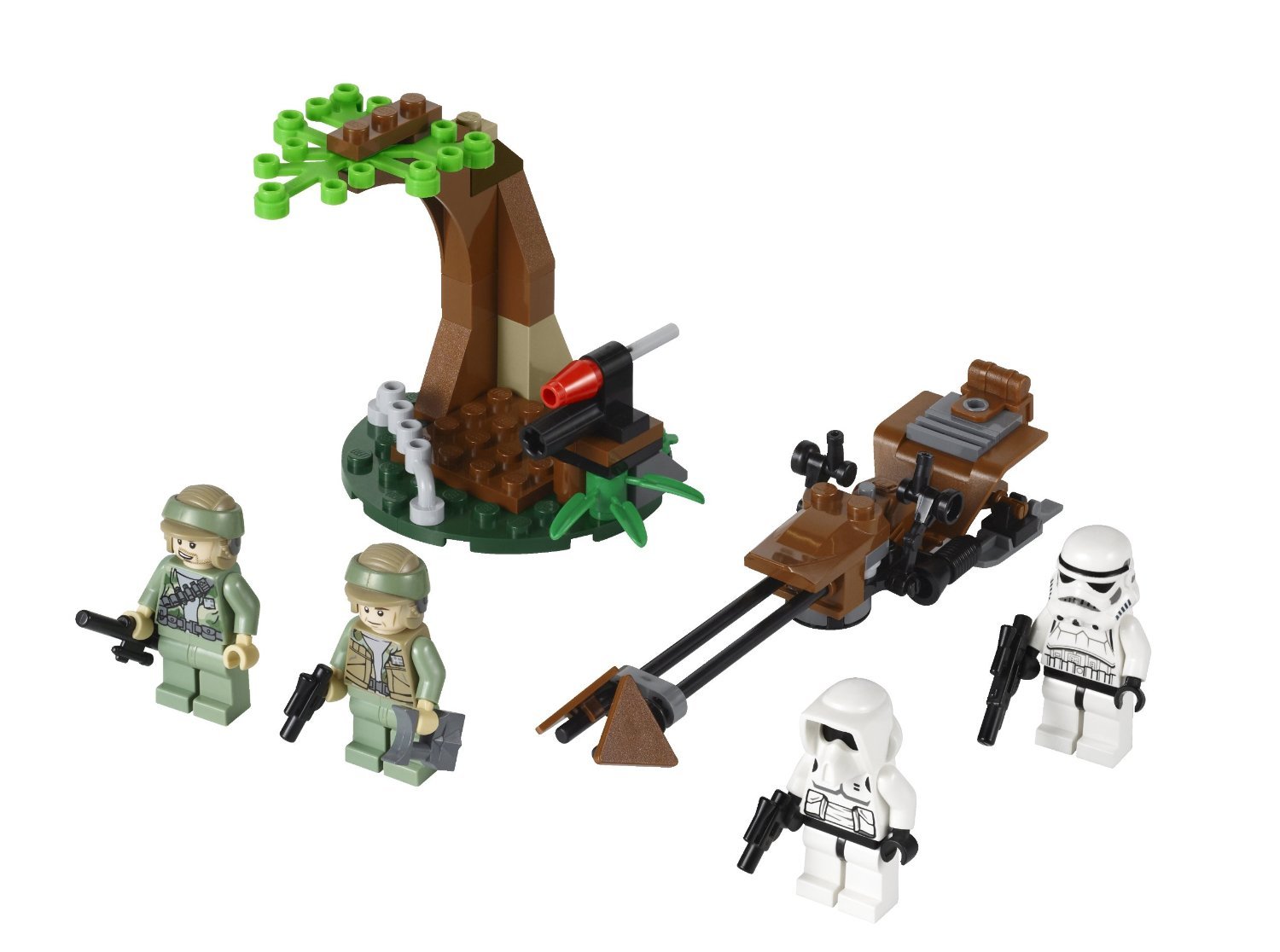 LEGO Star Wars Endor żołnierz rebeliantów i żołnierz